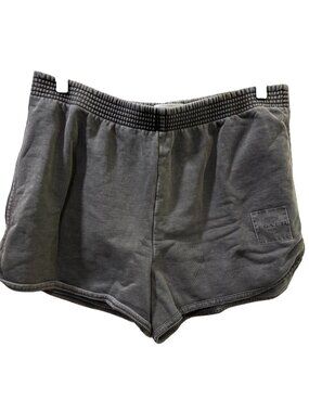 Coach Garment Dye Track Shorts Dark Gray Pullon Shorts Size M